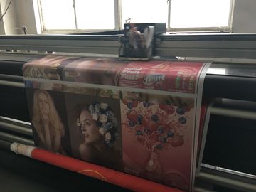 Digital Fabric Plotter Waterbased Ink Printing With Two Epson Dx5 Print Head