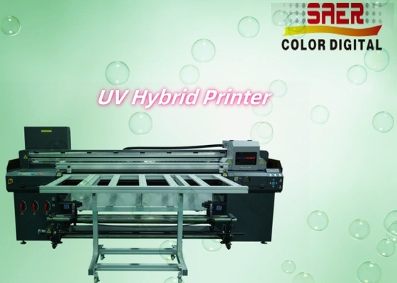 Poster Advertisement Electronic Decorations Materials Craft Roll to Roll Eco Solvent Flatbed Printing UV Hybrid Printer