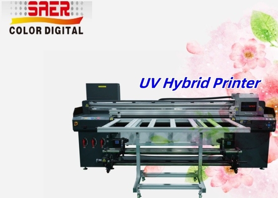 Automatic High Speed Large Size Poster Printing Production UV Plotter Machine For Roll To Roll And Flatbed Printer