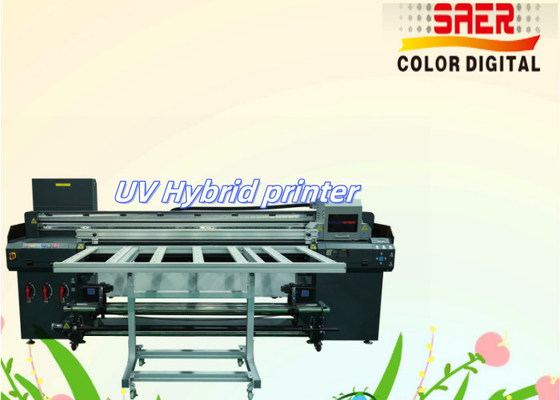 Automatic High Speed Large Size Poster Printing Production UV Plotter Machine For Roll To Roll And Flatbed Printer