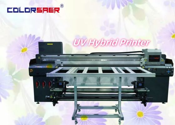 High Speed Automatic Flatbed And Roll To Roll UV Hybrid Ploter For Creative Signage Making