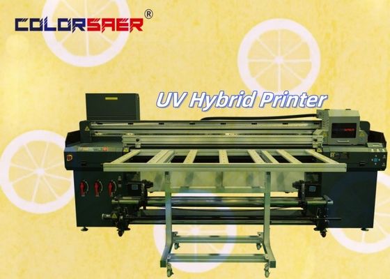 Factory Sale Automatic Digital UV Inkjet Plotter Flatbed And Roll To Roll UV Hybrid Printer