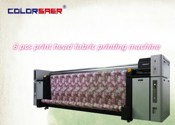 Color SAER I3200 Digital Textile Printing Machine Flag Banner Polyester Fabric Inkjet Dye Sublimation Printer