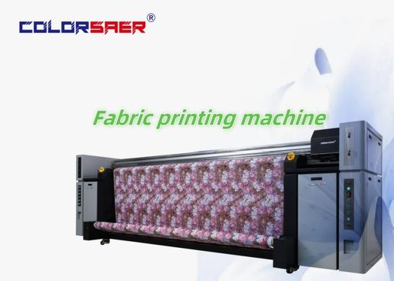 Shanghai Factory Hot Sell Large Size Dye Sublimation Textile / Fabric Inkjet Printing Machine