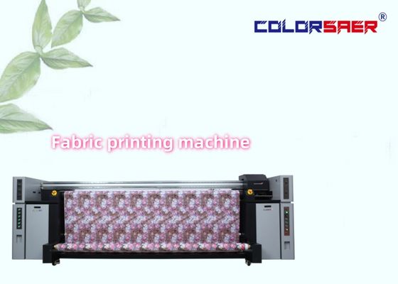 High Accuracy Digital Textile Printing System For Cotton & Polyester Fabric With Pigment And Sublimation Ink