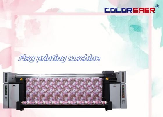 Pigment ink & sublimation ink dye digital textile printing machine for billboard banner fabric