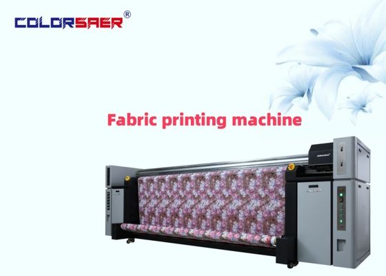 Pigment ink & sublimation ink dye digital textile printing machine for billboard banner fabric
