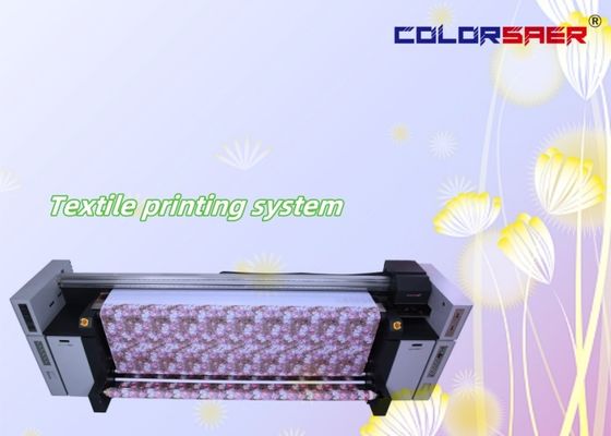 Digital Fabric Printing Machine 3.2m Sublimation Printer With 8 Heads For Cotton Polyester Fabric