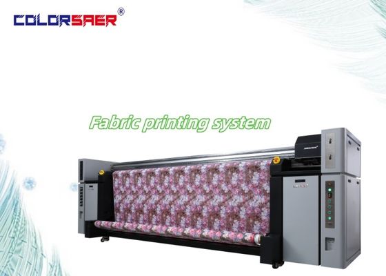 Digital Fabric Printing Machine 3.2m Sublimation Printer With 8 Heads For Cotton Polyester Fabric