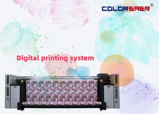 Digital 8 Pcs I3200 Print Head High Speed All In One Textile Printing System Fabric Printer