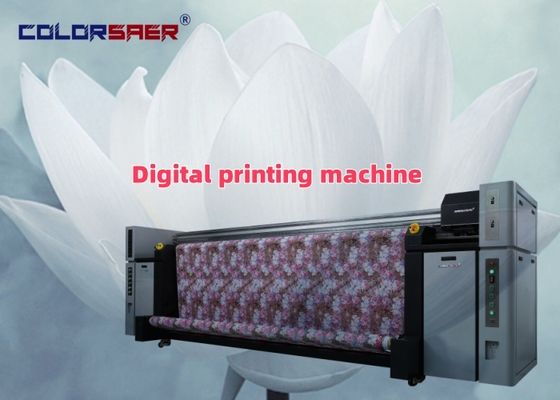 Fabric Textile Printing Machine Sublimation 8 Heads Inkjet Sublimation Digital Printer High Speed