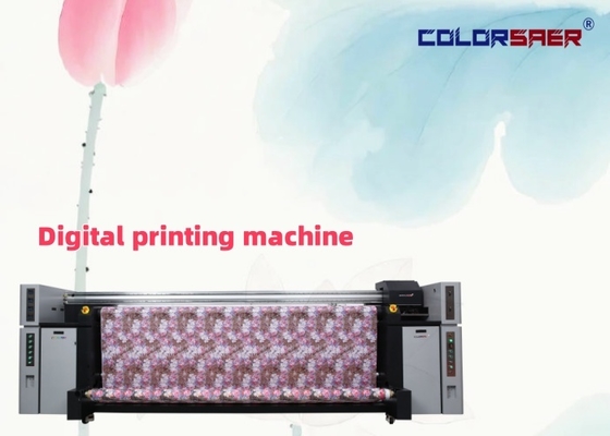 380V Digital 8 Pcs Print Head Textile Printing System Sublimation Ink Plotter