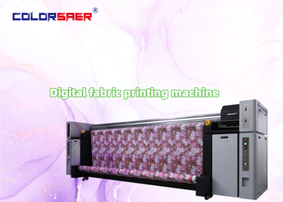 SAER Direct Sublimation Flag Banner Printer  I3200 Print head Digital Polyester & Cotton  Printing Machine