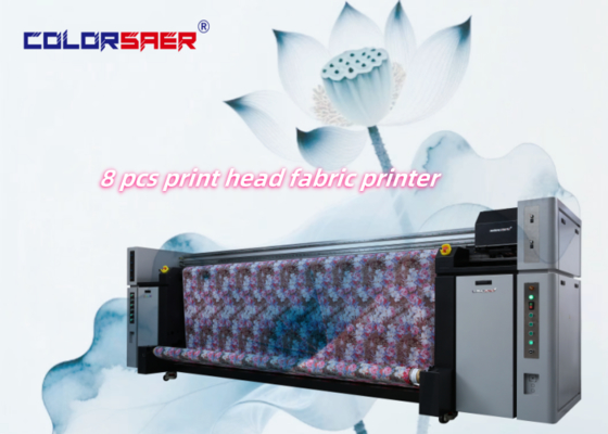 Automatic 3200mm Digital Inkjet Printer for Large Format 2400dpi Resolution New Condition