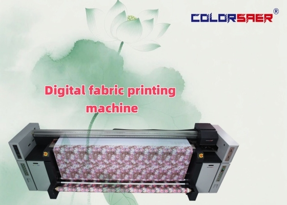 3200mm Direct Printing on Fabric Textile Printer With 8pcs i3200 Print Head Direct to Polyester Printer