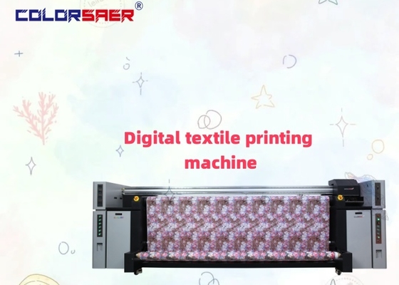3.2m I3200 Printheads Digital Sublimation Printer with Heater All-in-one Textile Printing System Factory Direct Sale