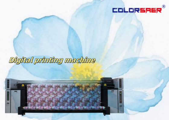 Clothes Textile Printer 8Pcs Printheads Large Format Sublimation Printing Machine