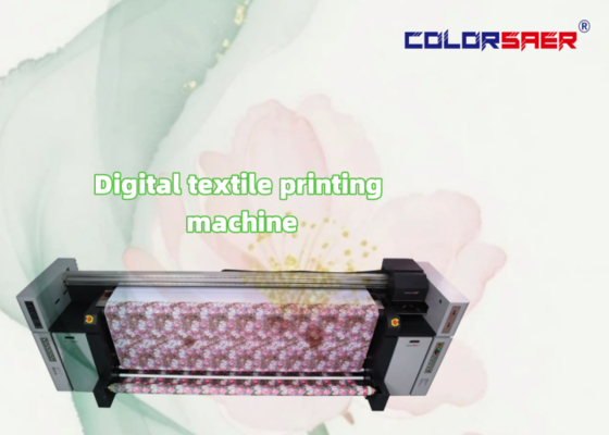 Clothes Textile Printer 8Pcs Printheads Large Format Sublimation Printing Machine