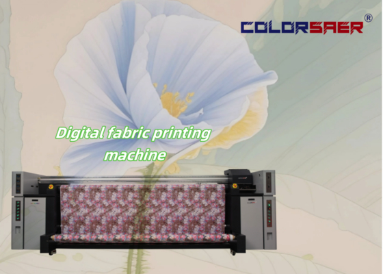 10.5ft I3200 Printheads Digital Printer with Heater Unit