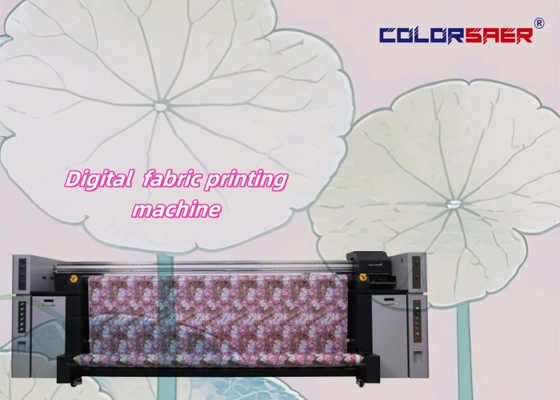 8-Head Epson Digital Fabric Printer 3.2m Width Sublimation Textile Machine