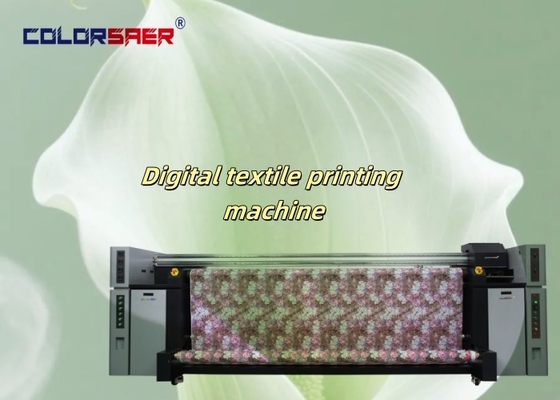 Epson Head Digital Fabric Printer 3.2m Width CMYK Sublimation