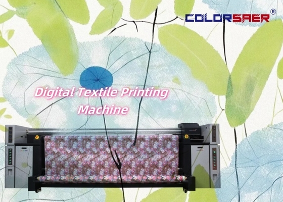 Epson Head Digital Fabric Printer 3.2m Width CMYK Sublimation