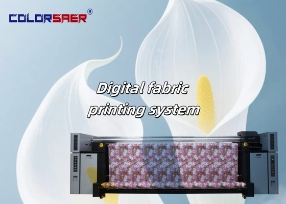 Epson Head Digital Fabric Printer with 3.2m Print Width