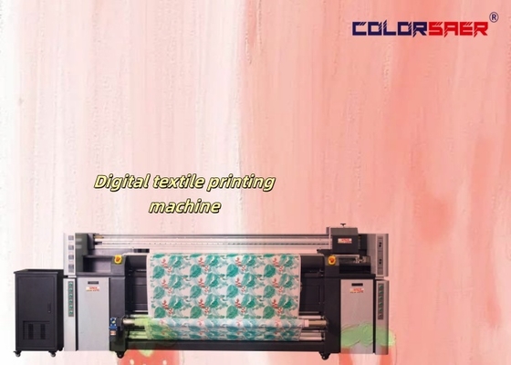 SAER Digital Fabric Printing Machine 2200mm 3 Heads Sublimation