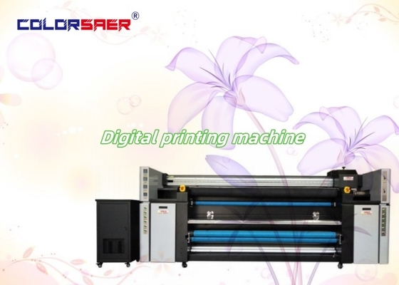 Color SAER Large Format Printer  Digital Textile Sublimation Fabric Cloth Printing Machines