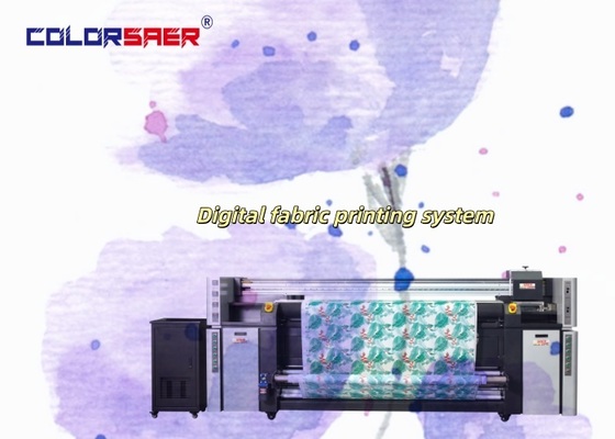 SAER Digital Fabric Printing Machine Textile Printer With Four Print Heads for Cotton & Polyester