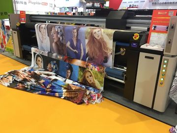 Three Print Head Digital Fabric Printing Machine Inkjet Sublimation Printing