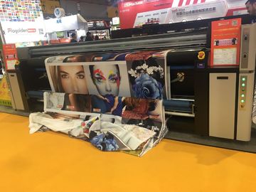 Automatic Dye Sublimation Printer / Epson Head Fabric Direct Printing Machine