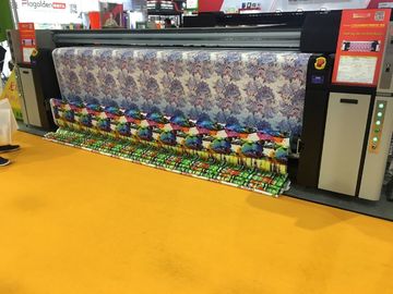 3.2m Multi Color Flag Fabric Plotter Banner Sublimation Plotter With Piezo Inkjet