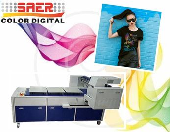 Pigment Ink T Shirt Digital Garment Printer With Three Working Tables