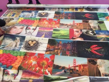 100% Polyster Digital Printing Fabric Tatting Weave Sublimation Coating