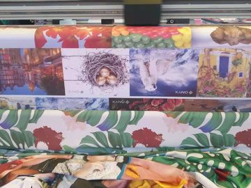 Tablecloth Making Sublimation Printing Machine Cmyk Printing Machine 1800 DPI Max Resolution