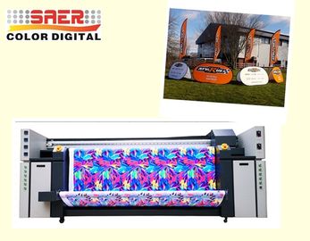 5.5KW Gross Power Large Format Textile Printer Roll To Roll Dual CMYK Color