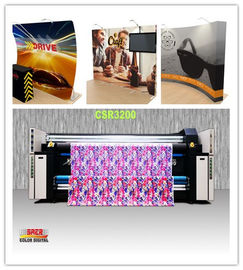 Roll To Roll Flag Printing Machine Intelligent PID Temperature Control