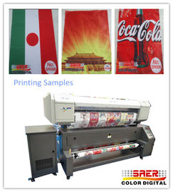 Direct Sublimation Mutoh Textile Printer Flag Printing 2000W Gross Power