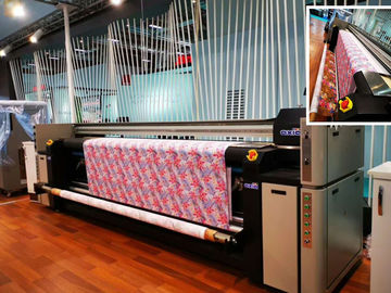 110V / 220V Digital Textile Printing Machine With Three Epson 4720 Heads