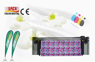 1800dpi Max Resolution Fabric Plotter With 1440 Dpi / Mesh Fabric Printing System