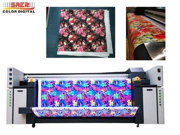 Sublimation Fabric Printing Machine Roll To Roll With Three Epson 4720 Heads