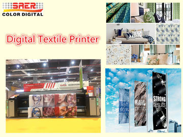 1800DPI Large Format Dual CMYK Digital Textile Printer