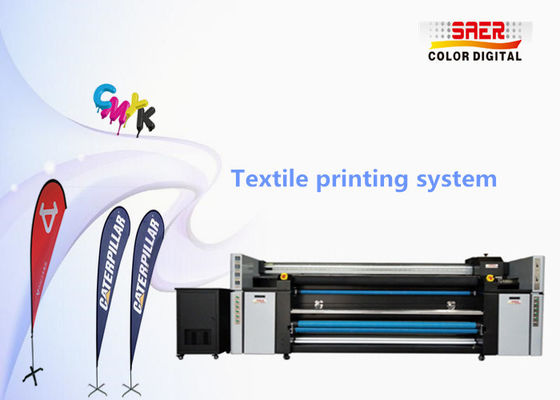 Multicolor Teardrop Flag Sublimation Printing Machine