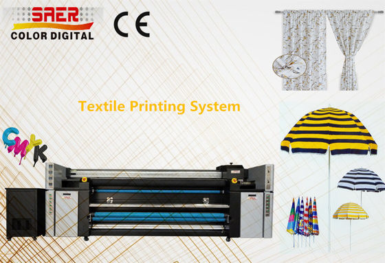 Home Decoration Digital Flag Printing Machine High Resolution