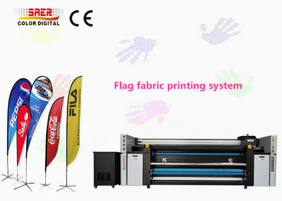 Tent Textile Umbrella Fabric Plotter With 4 Pieces Print Head