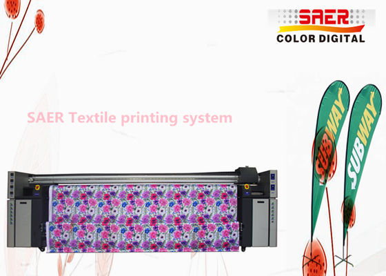 No Pinch Roller Digital Fabric Plotter Cotton Printing 720x1800DPI