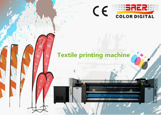 2m Beach Flag Printing Machine High Resolution For Textile