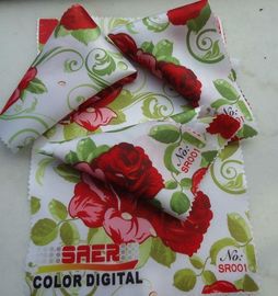 Coated Polyester Satin Digital Printing Fabric For Tablecloth Making
