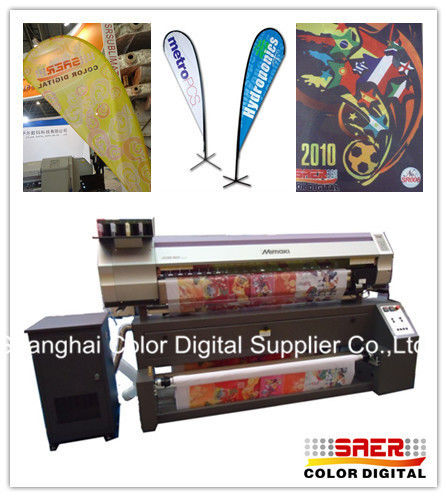 1.6M Digital Inkjet Mimaki Textile Printer For Advertising Flag
